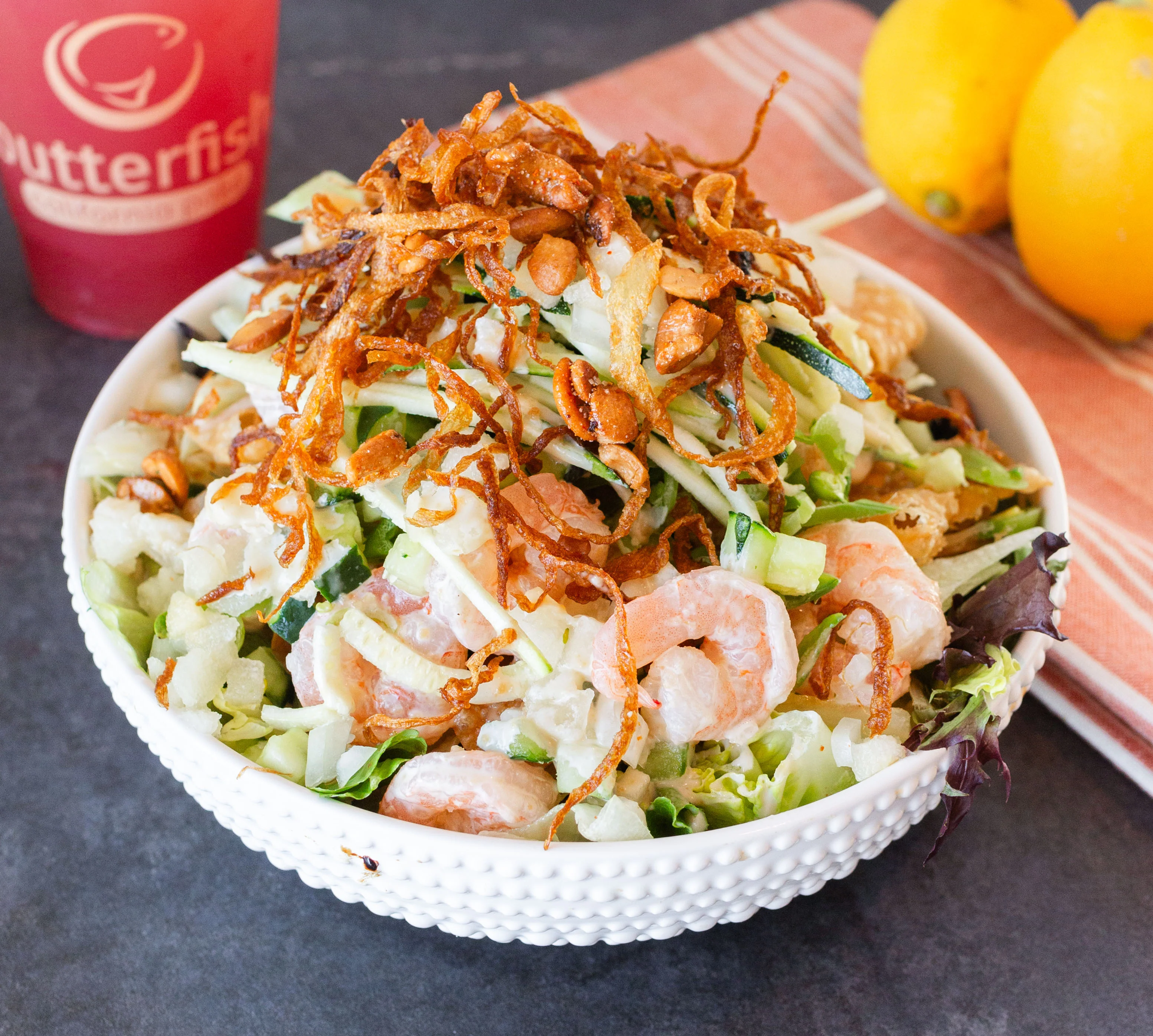 Honey Walnut Shrimp Salad