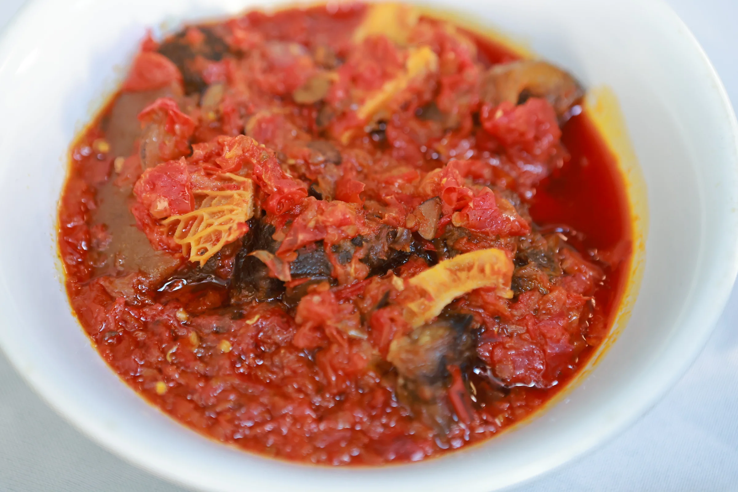 Side of Ofada Stew at Tolex African Grill