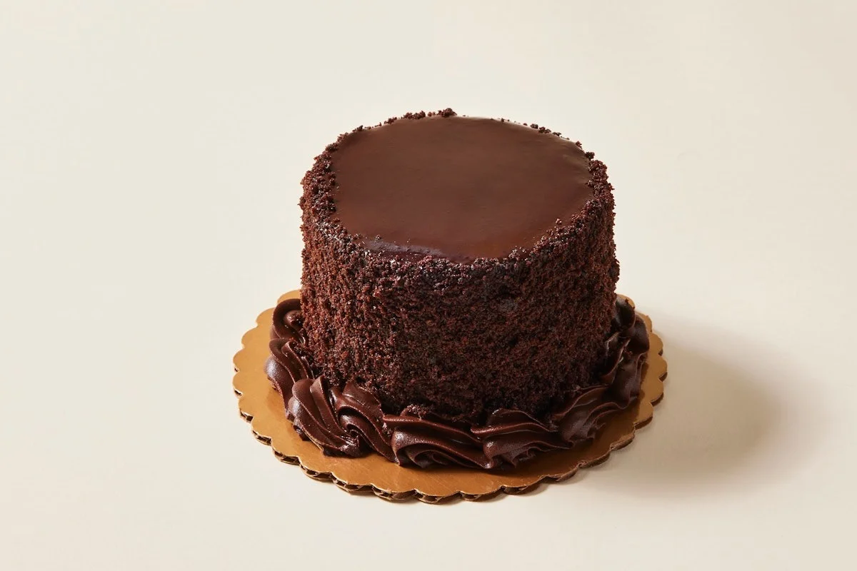 Decadent chocolate cake with rich frosting