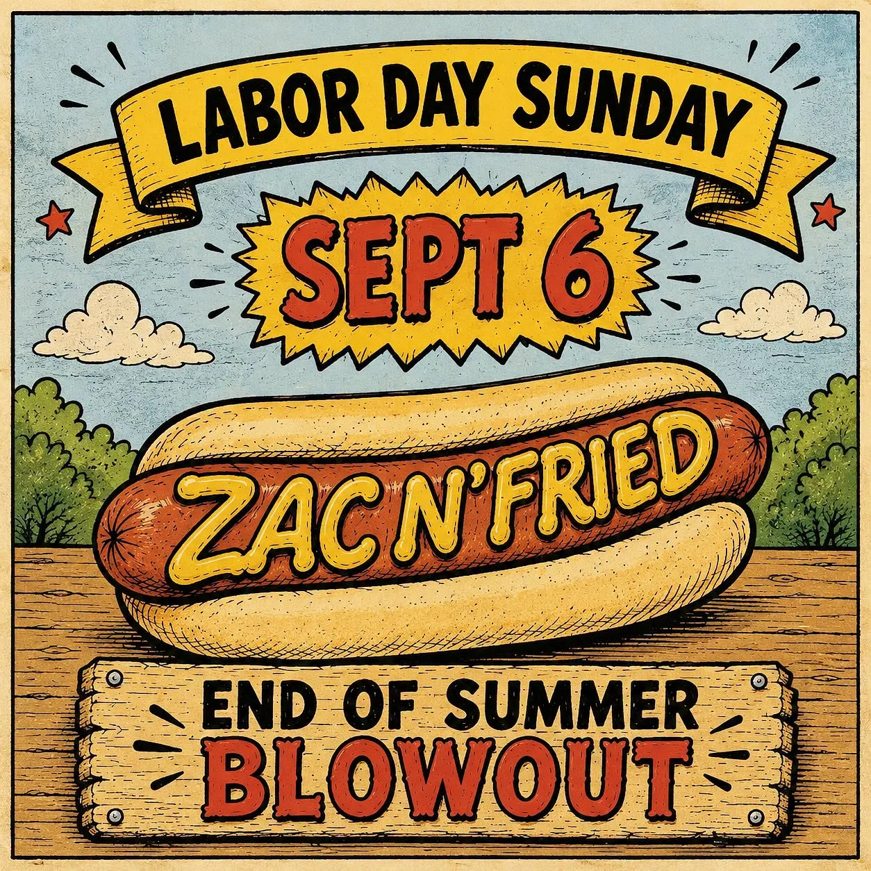 Band flyer