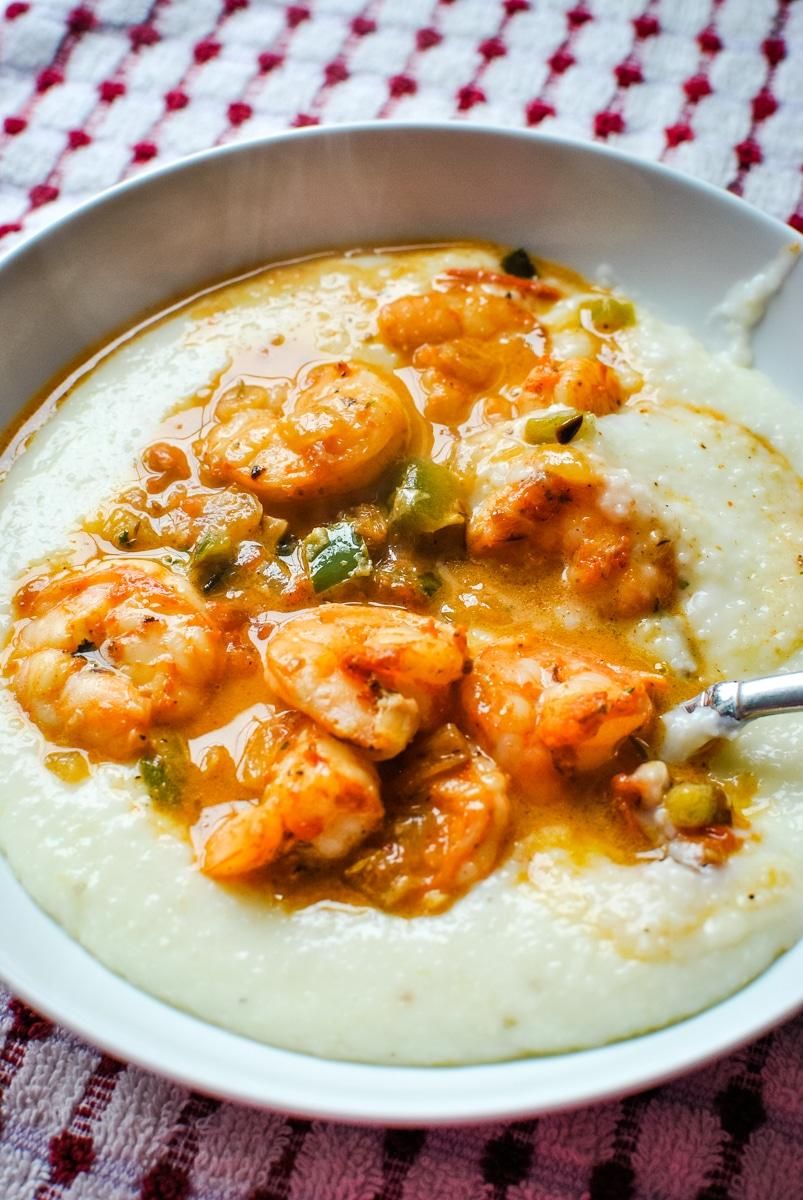 SHRIMP N' GRITS at Little Duck Diner