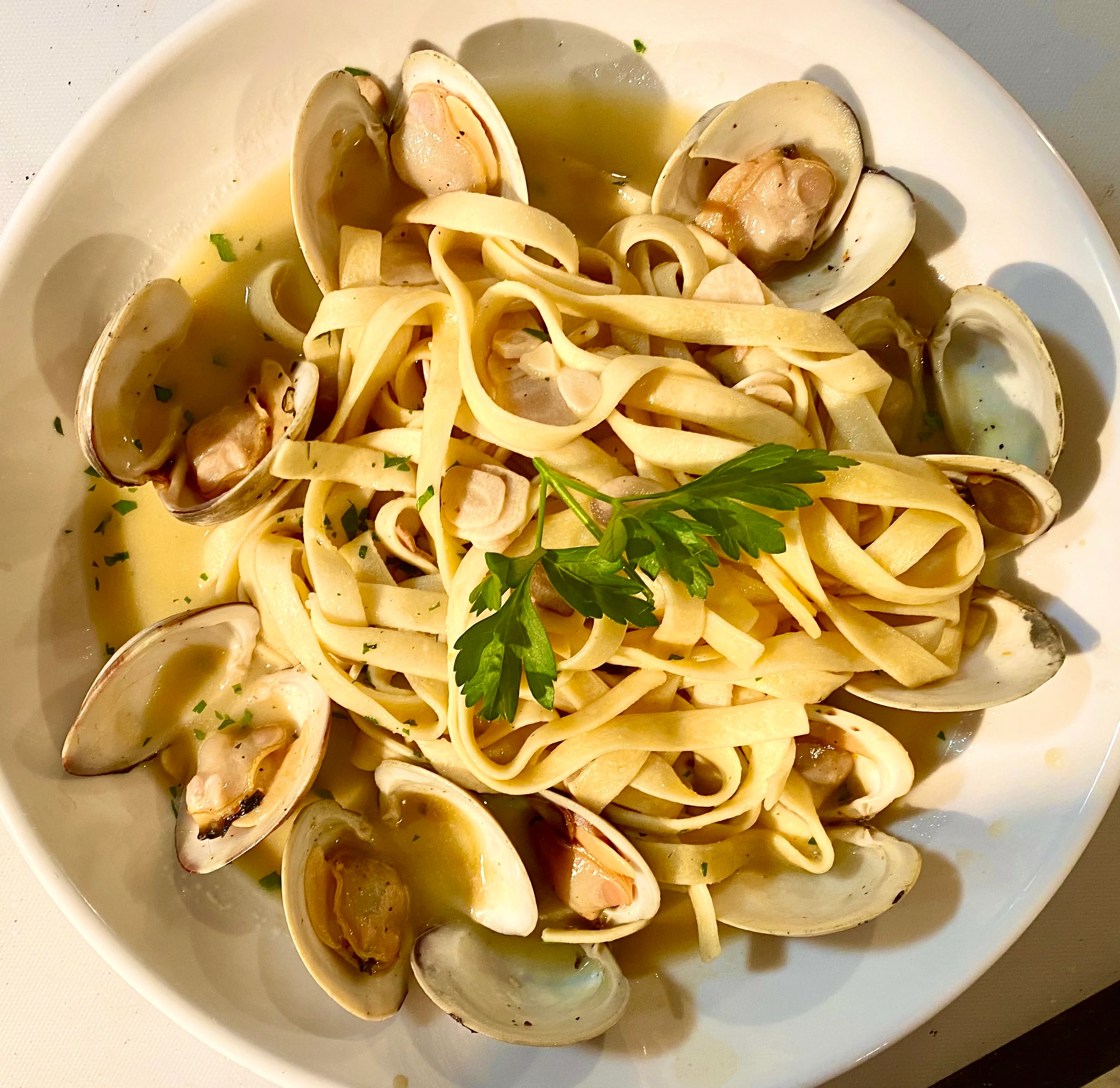 Delicious pasta dish with fresh ingredients and vibrant colors.