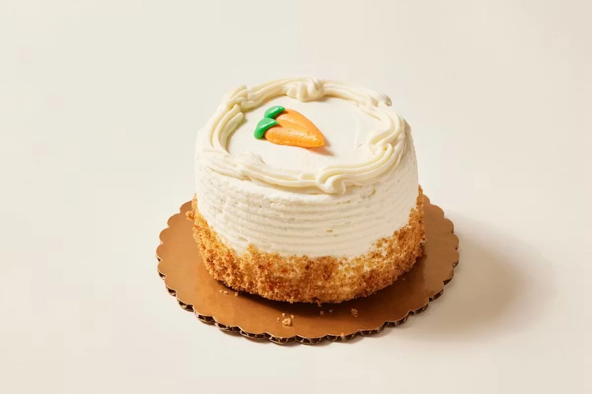 Classic carrot cake with cream cheese frosting