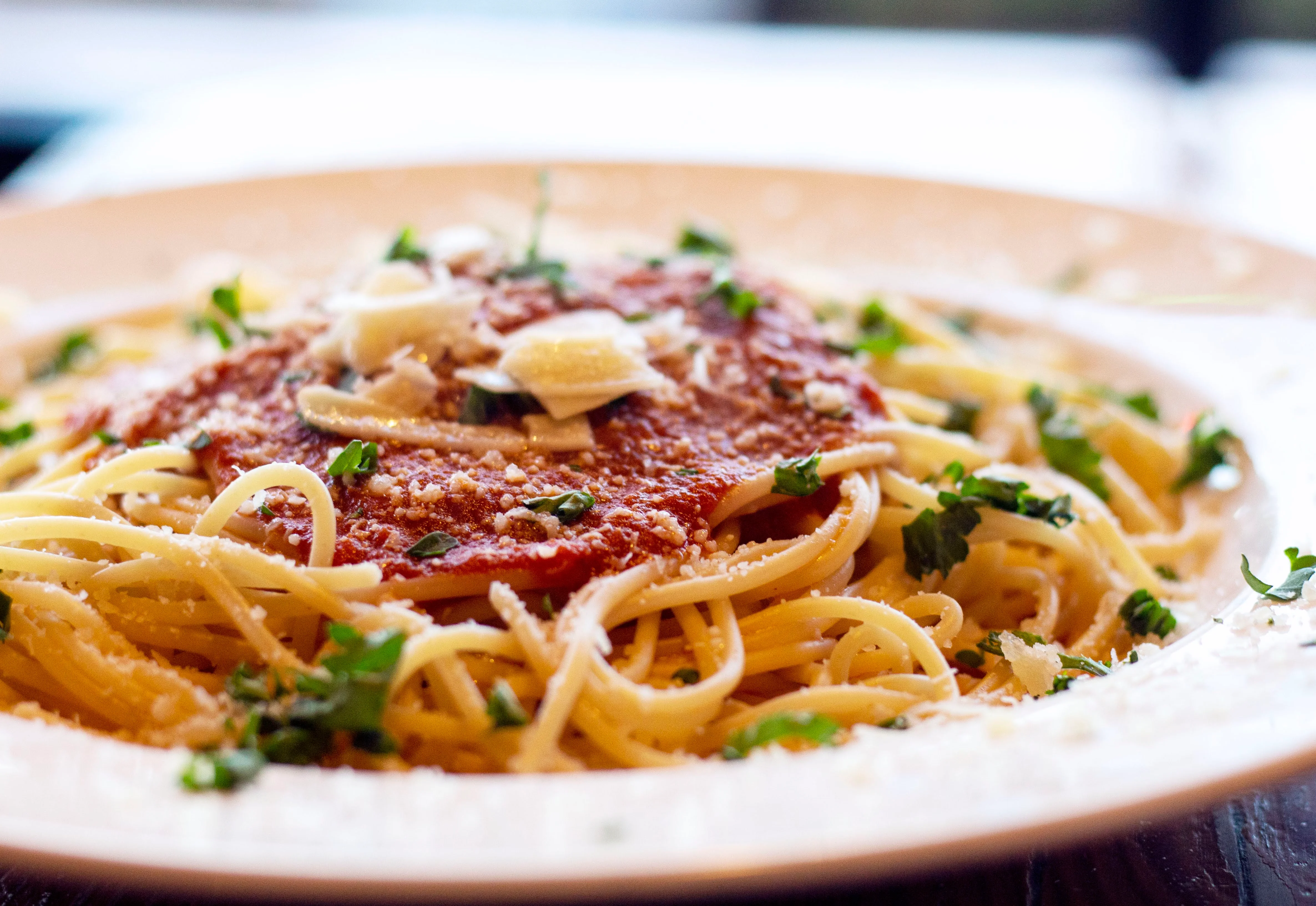 Pasta with sauce