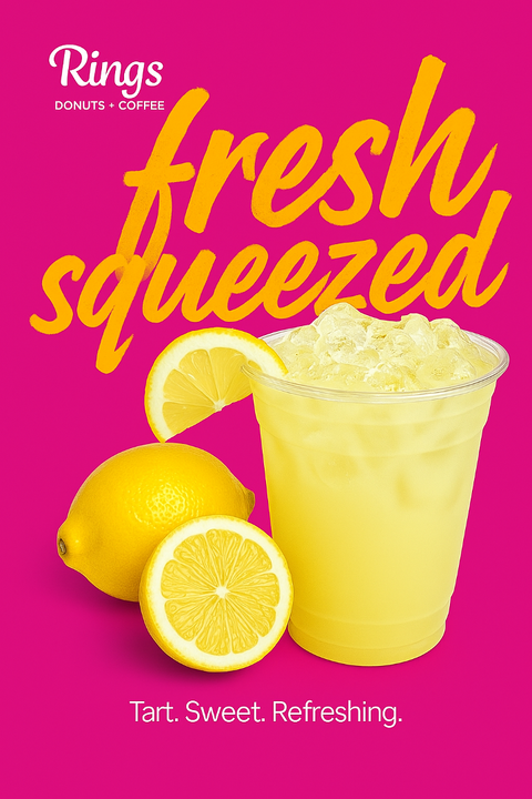 Sprouts Lemonade Rings Fresh Lemonade | Rings Donuts and Coffee 1