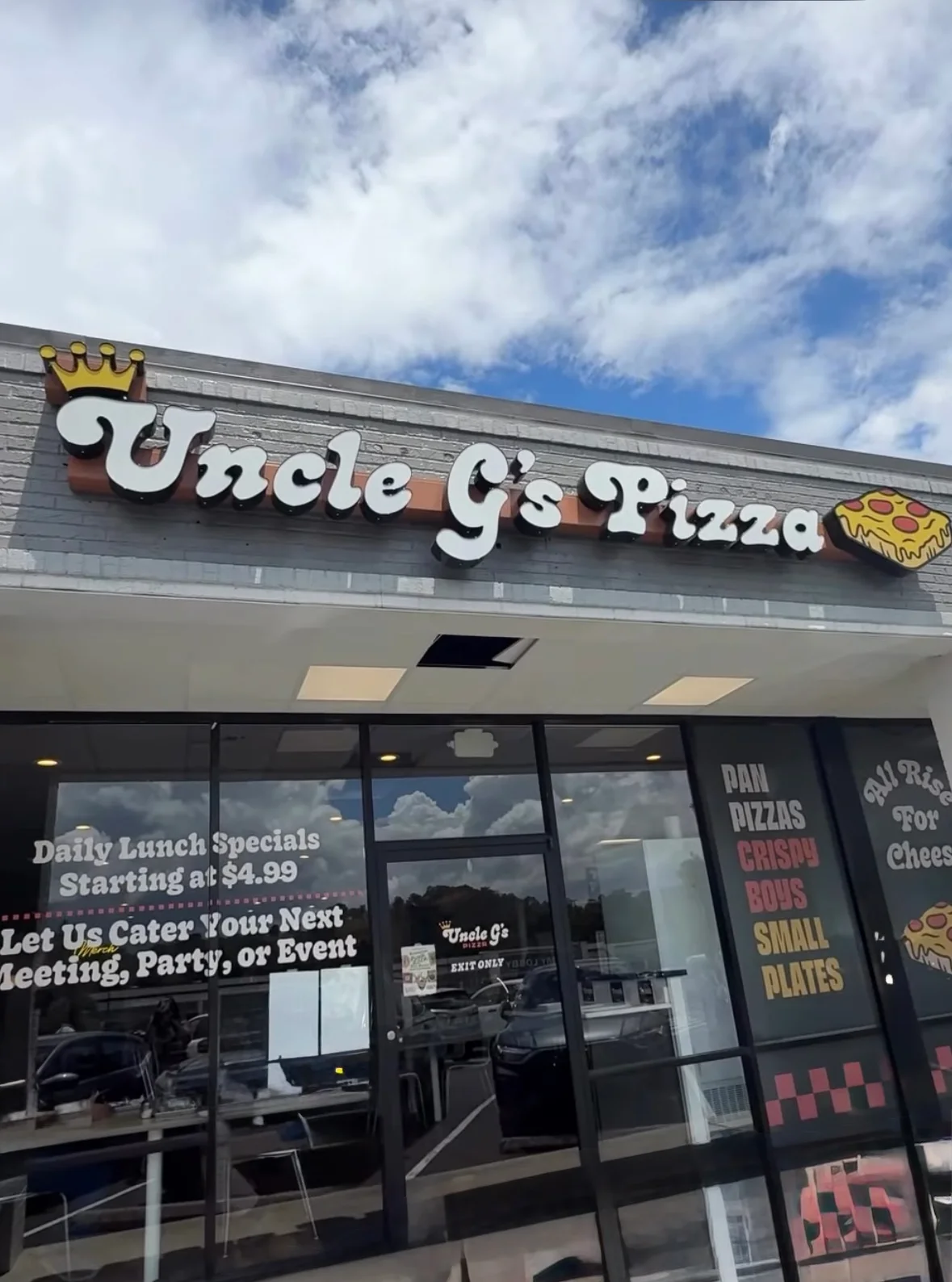 pizza shop exterior