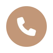 Phone icon on a minimalist background