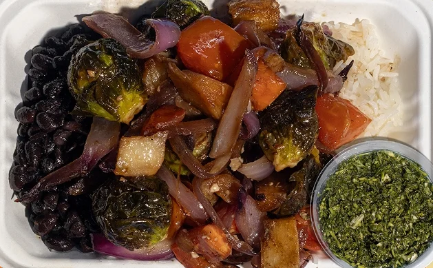 Vegetables Salteado Bowl