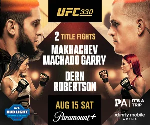 UFC 330 live fight night watch party at Brokedown Palace Sports Bar in Wayne, NJ featuring championship MMA action on 50+ HDTVs with full sound, food and drink specials, and reserved table seating for fight fans.