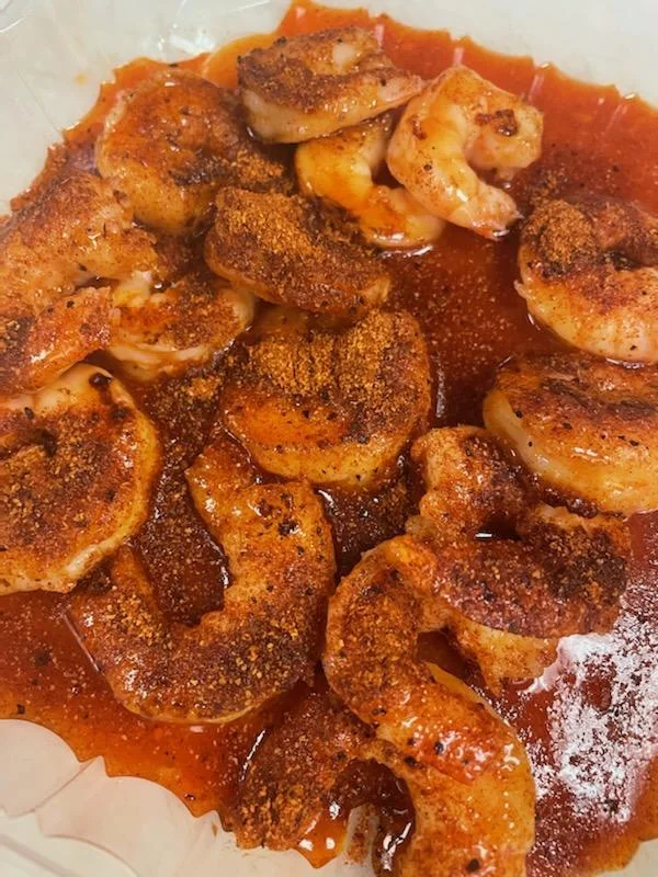 Grilled Buffalo Shrimp