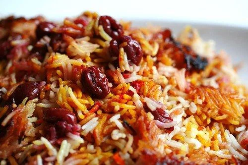 Albalo Polo Full Pan Rice & Cherries