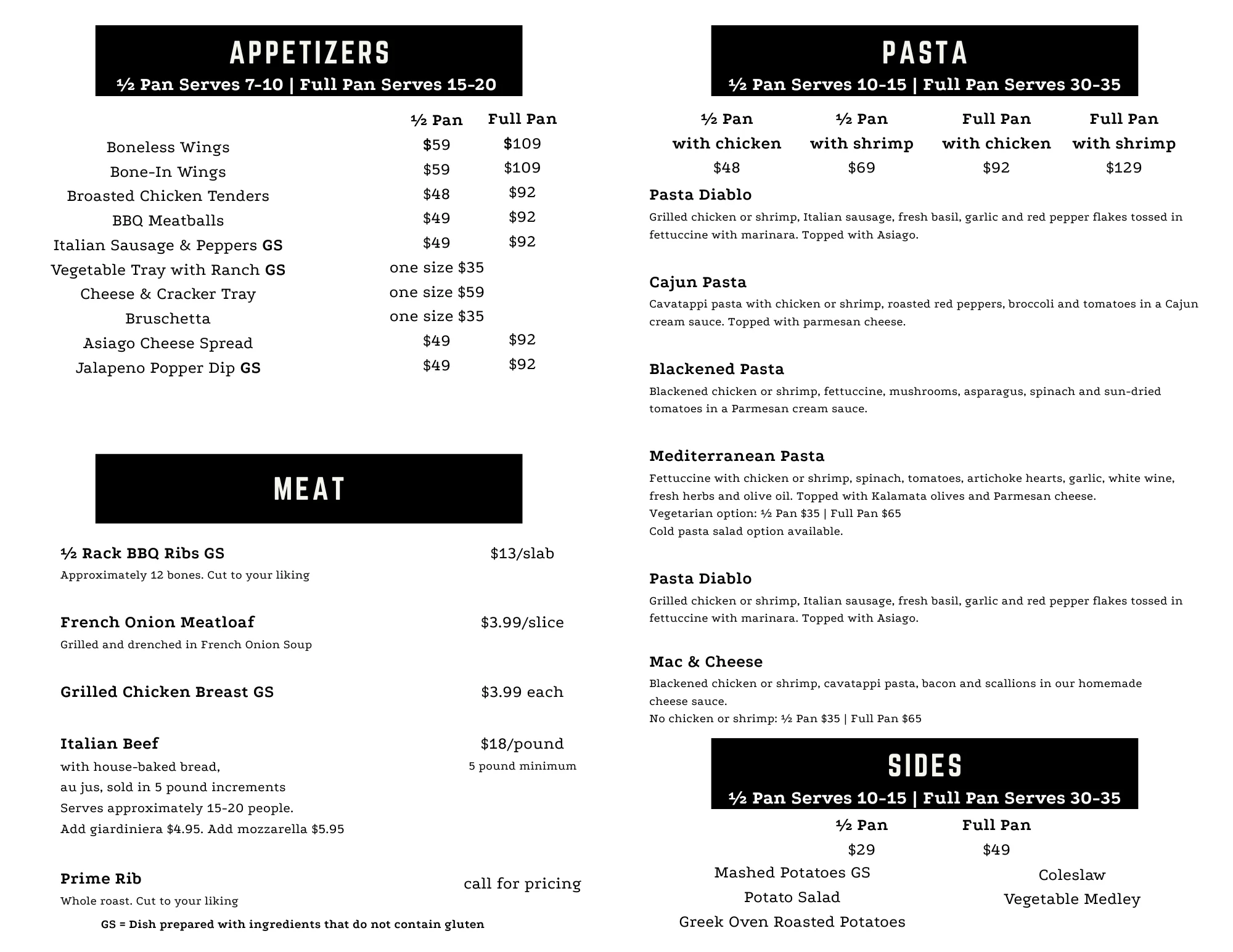 Variety of Italian pasta dishes with rich sauces