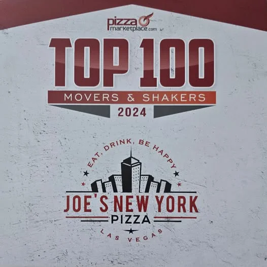 Joe's New York Pizza featured in Top 100 Movers & Shakers 2024