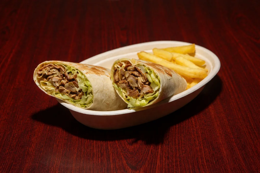 Lamb Shawarma with Fries