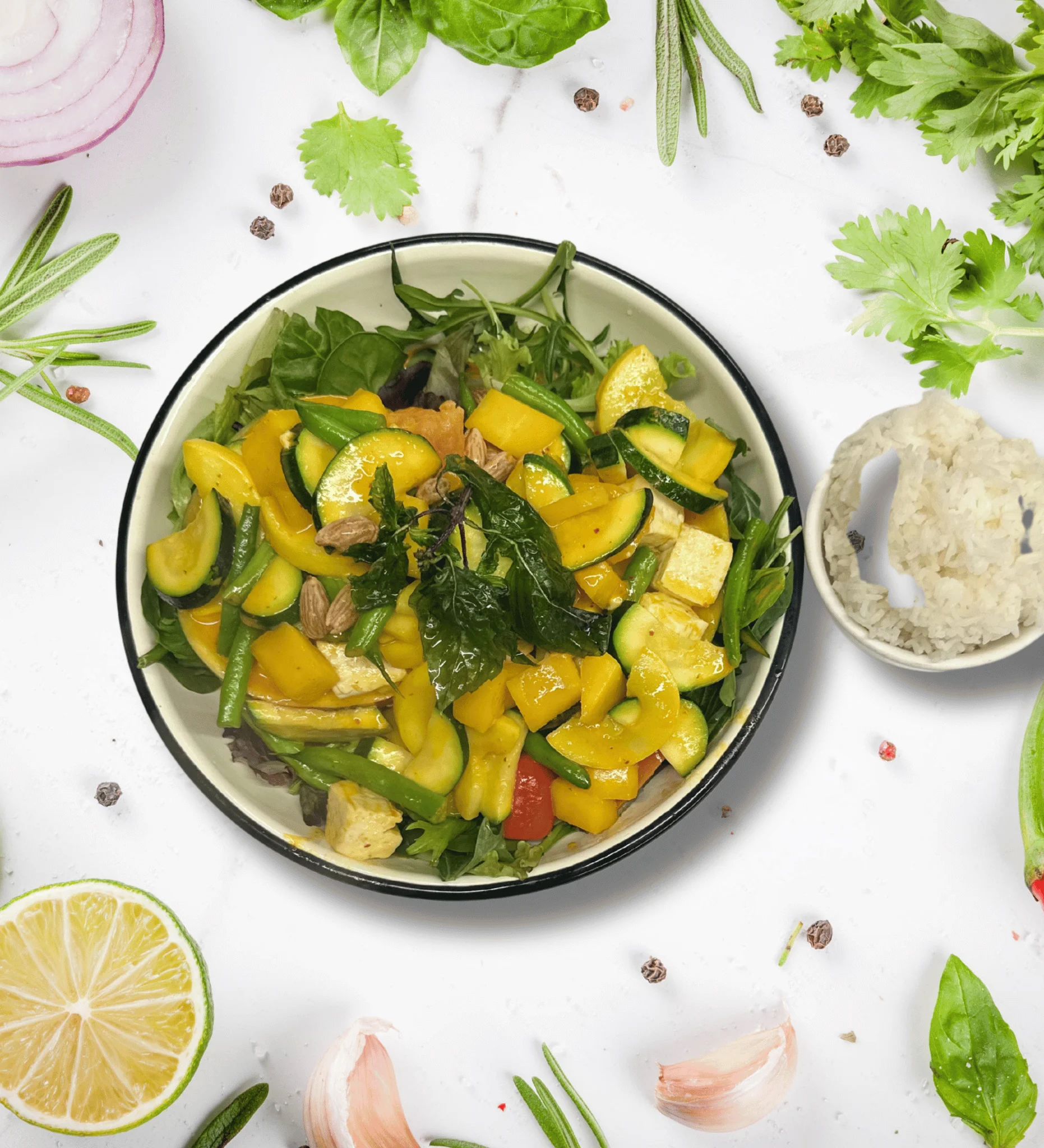 C. Avocado Medley with Yellow Curry