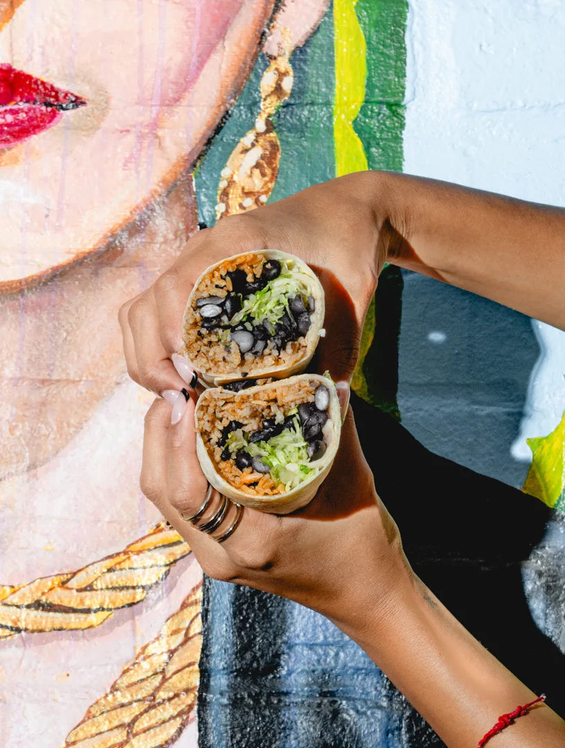 Burritos at Friducha Brooklyn