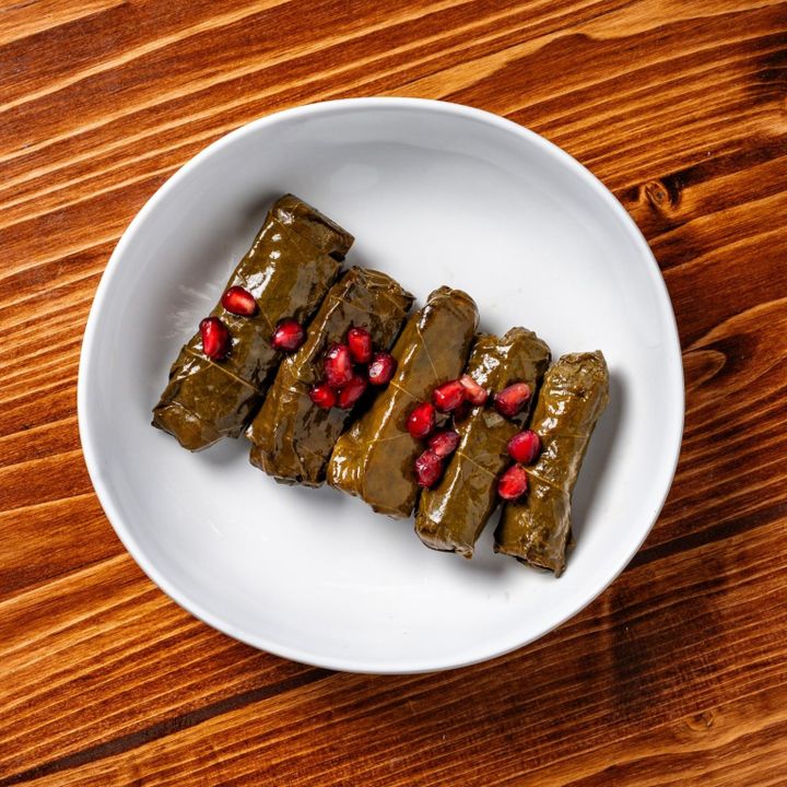 Warak Enab (stuffed grape leaves)