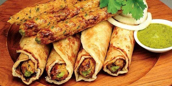 Chicken Quantum Kathi Roll
