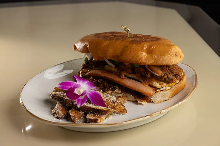 Chicken Sandwich with egg