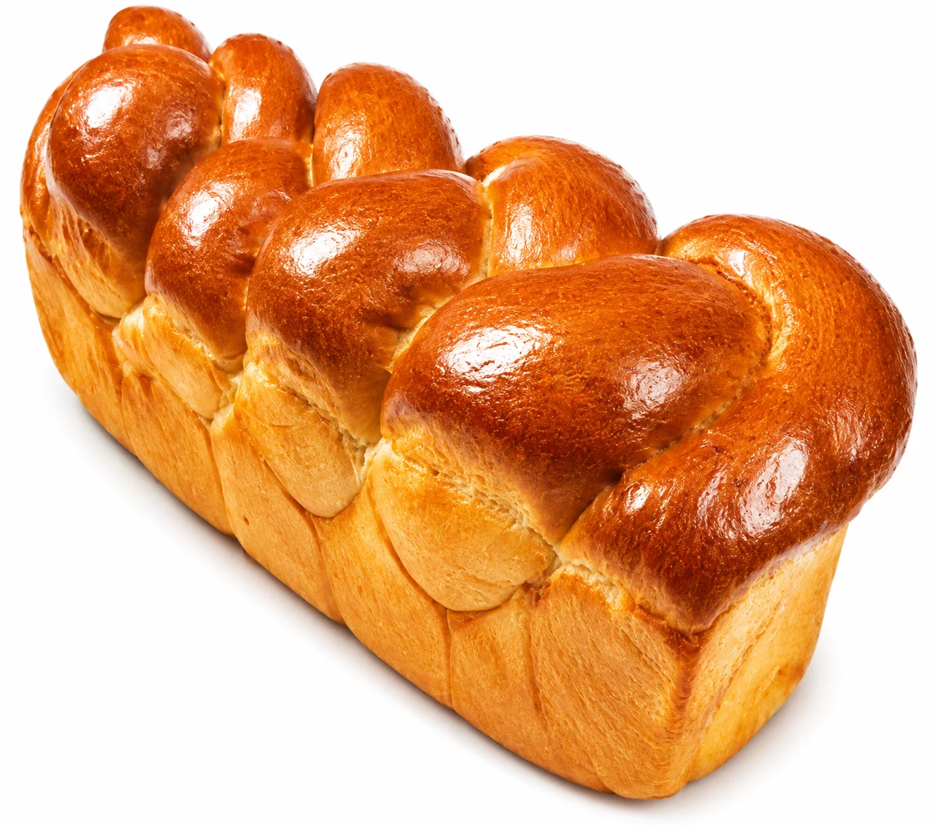 Delicious braided bread pull apart with a golden crust.