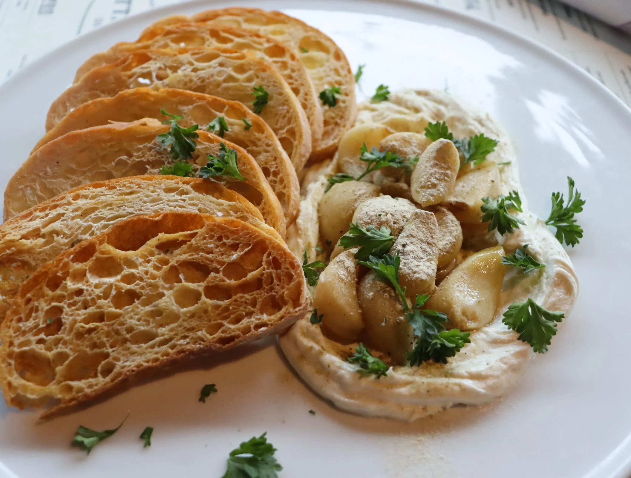 Garlic & Goat Cheese