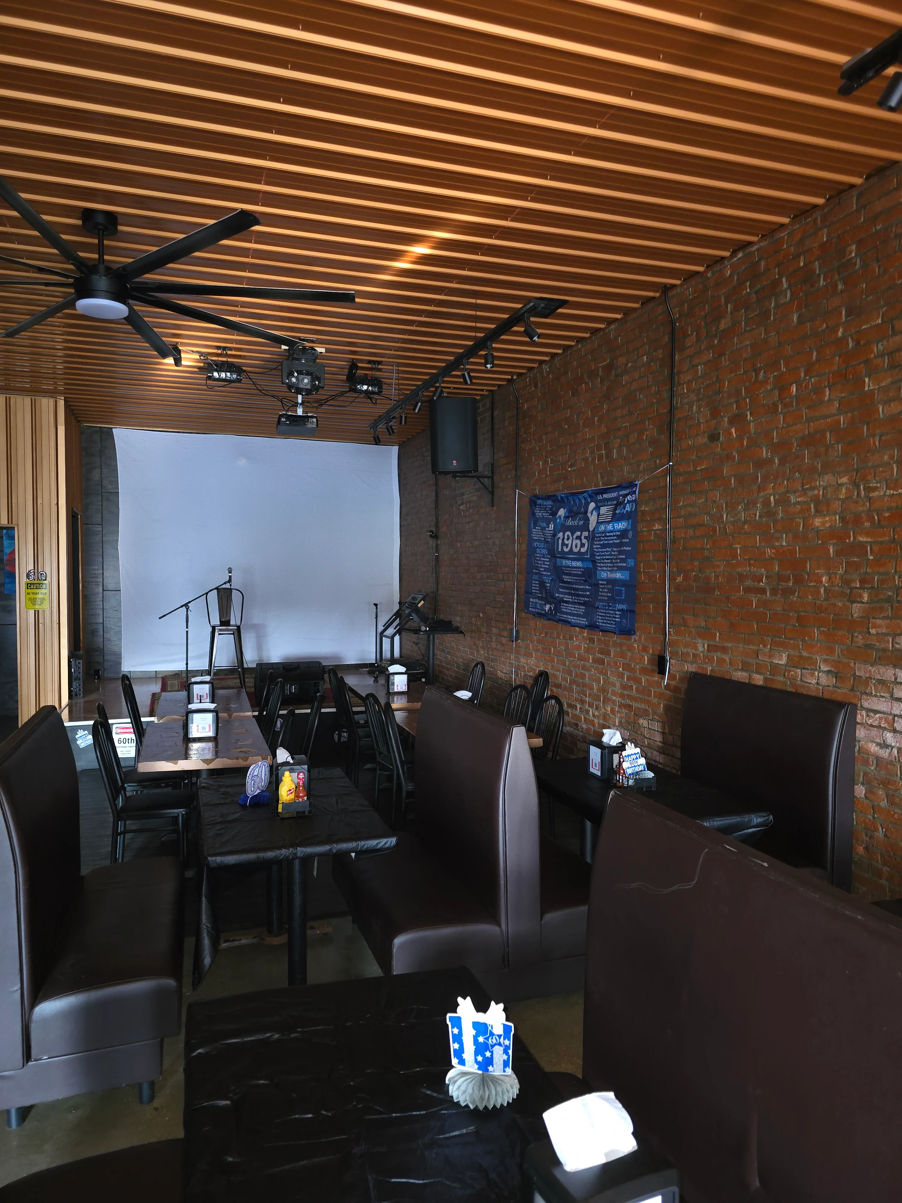 Square Roots Stage, events, weddings, live music