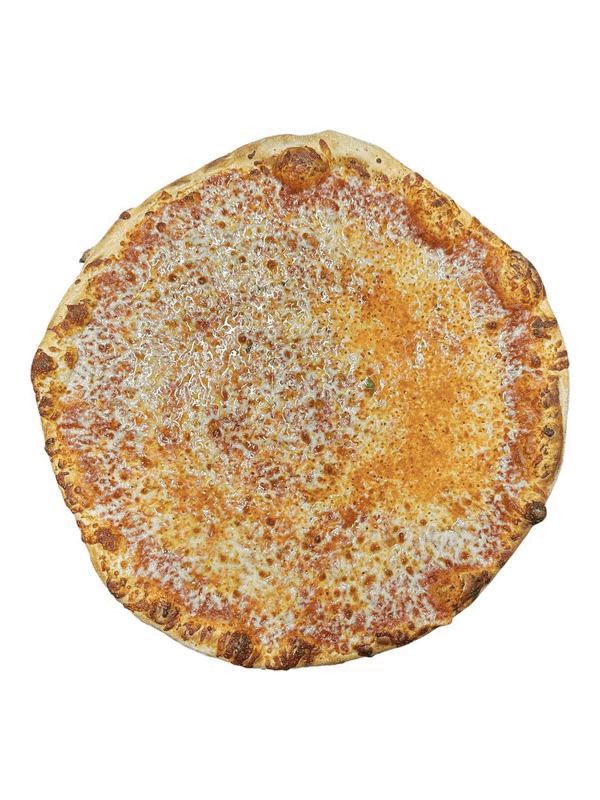 Rotating selection of New York-style pizzas from Goombas Pizza Grinder in Arvada