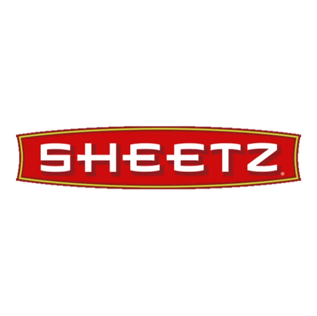 Sheetz convenience store logo on a red background
