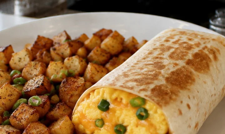 Breakfast burrito