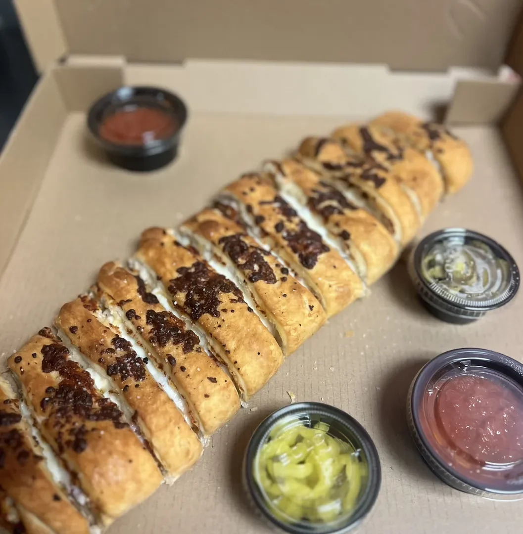 Fresh baked Stromboli made daily at Buckeye Pizza & Stromboli in Columbus Ohio
