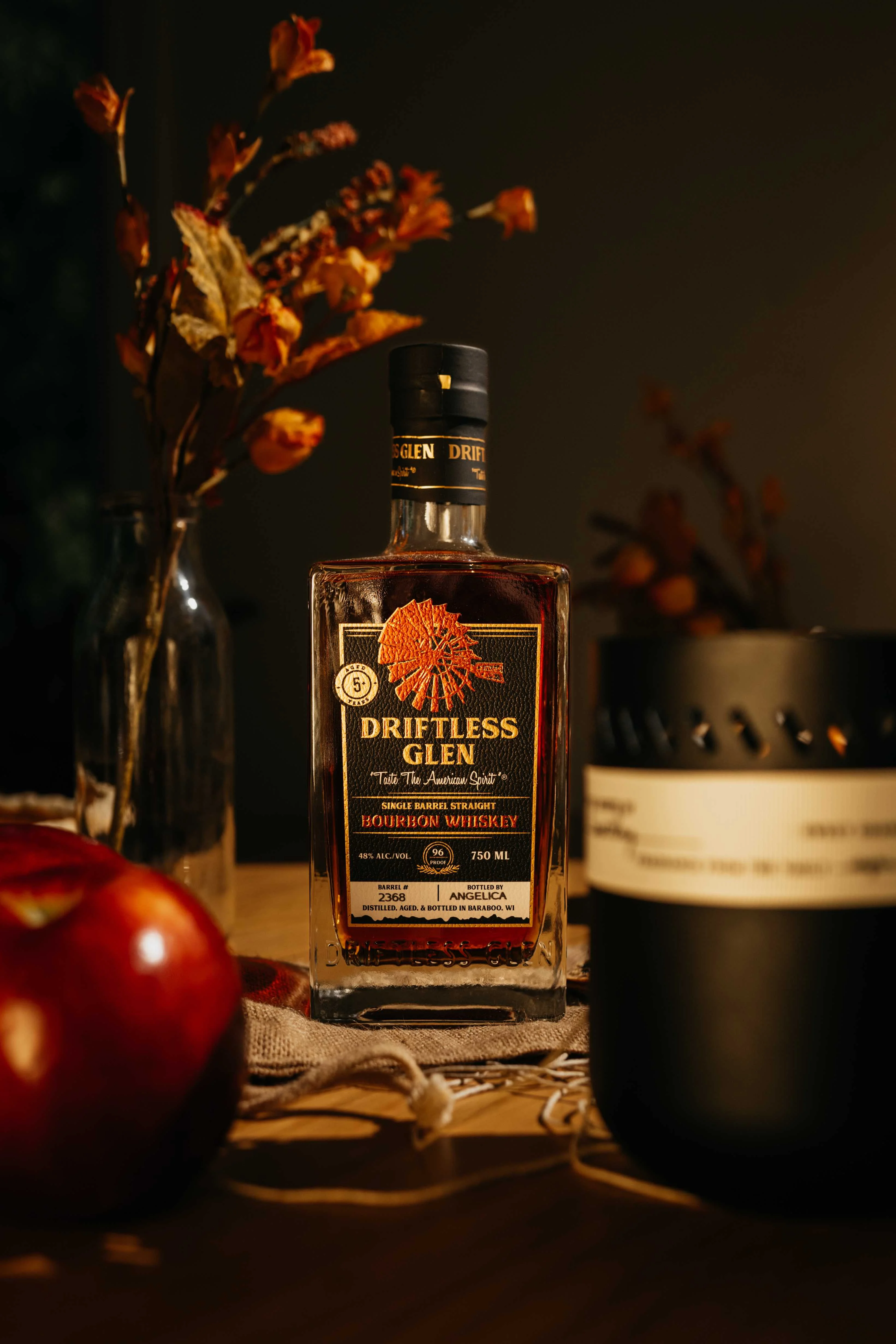 A bottle of Single Barrel Bourbon (96 Proof)