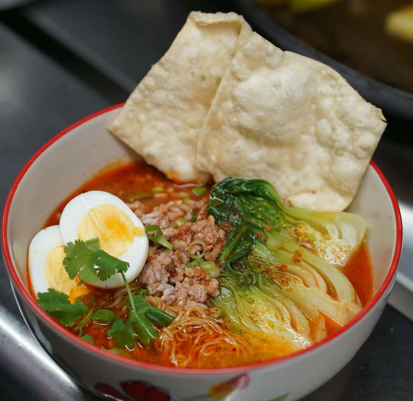 Dumpling in Spicy Sauce