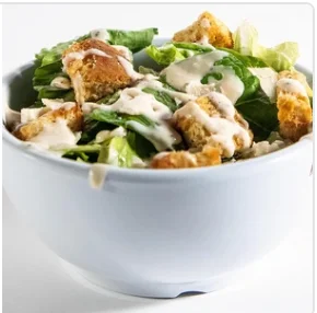 Classic Caesar Salad with Cornbread