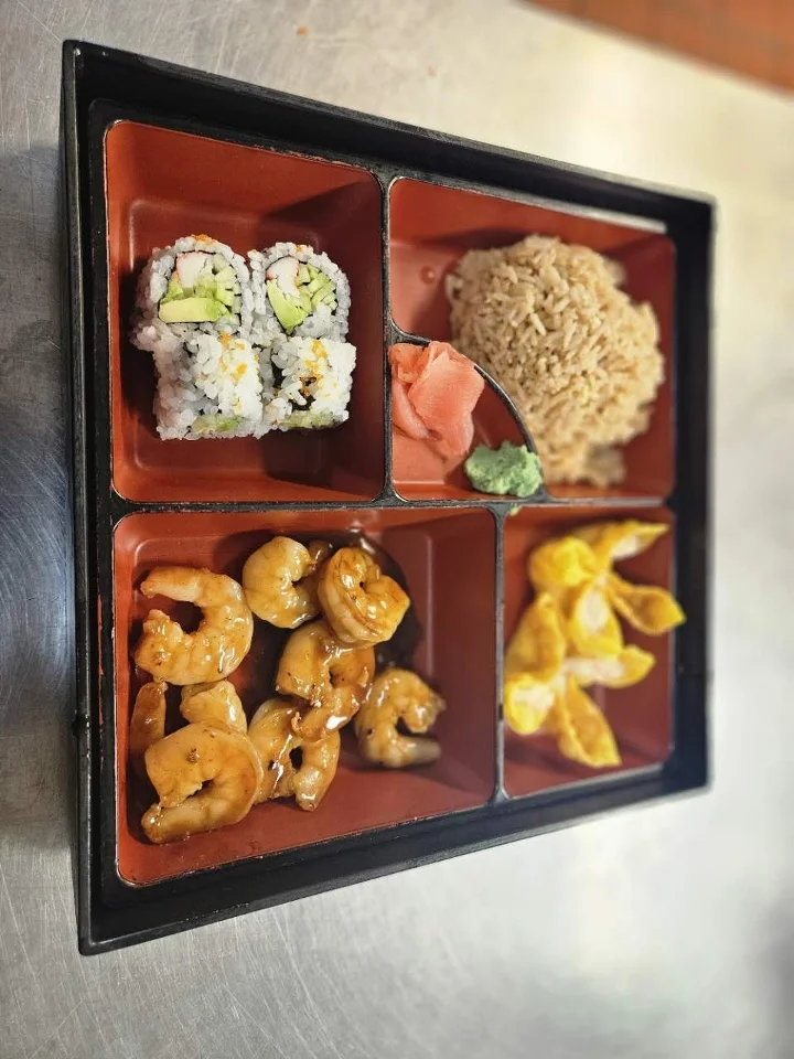 Shrimp Teriyaki Lunch Box