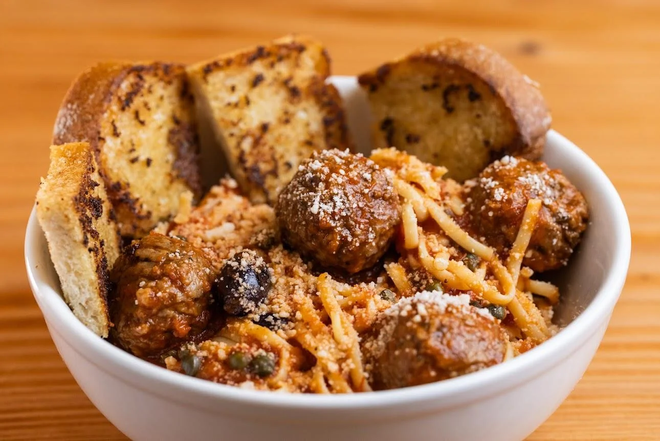 Meatball and Calabrian Chili Pasta