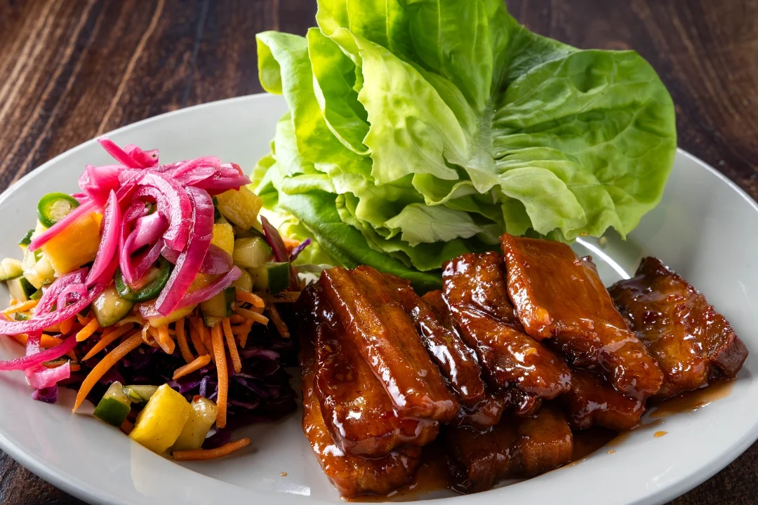 Pork Belly Lettuce Wraps