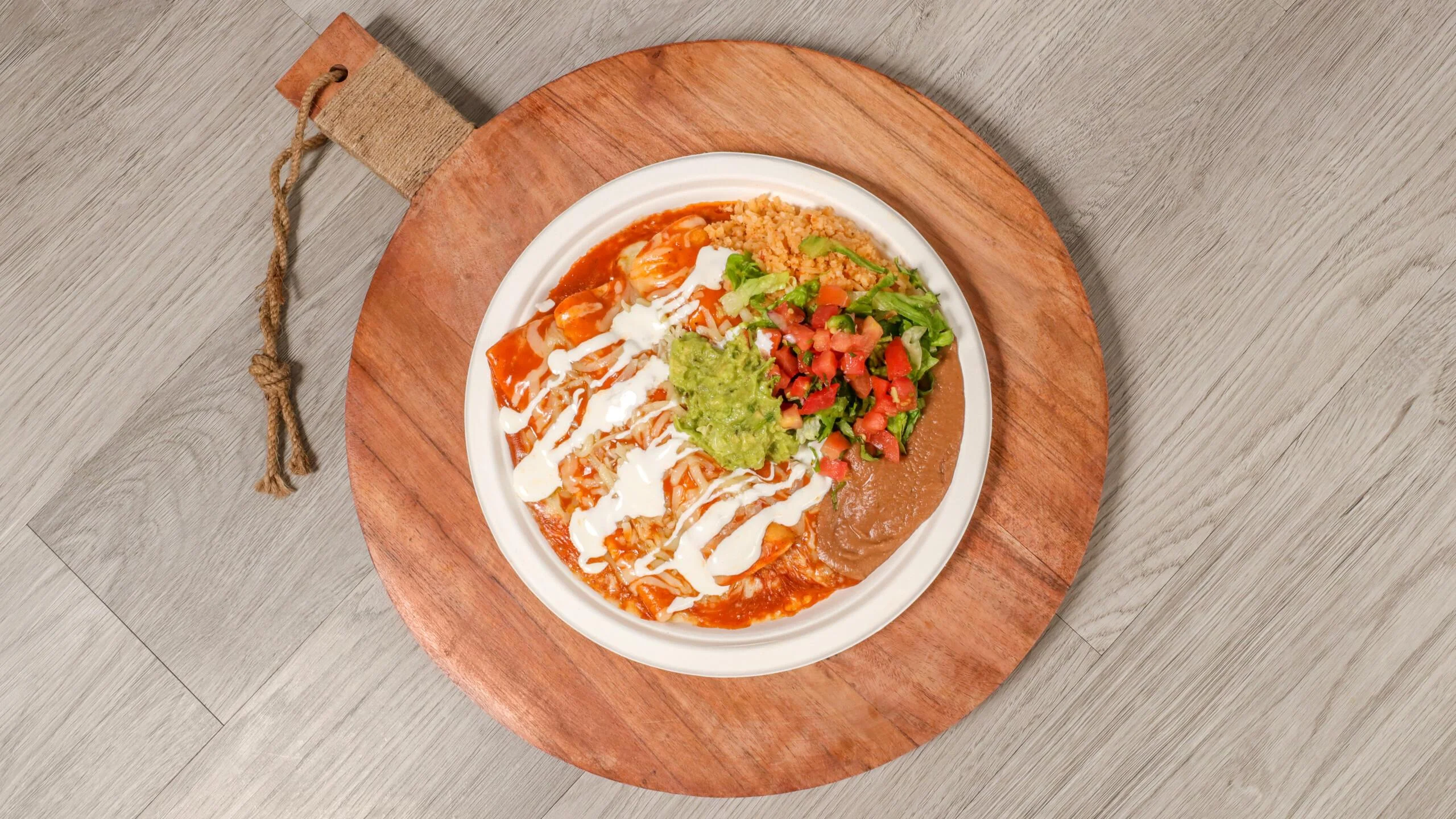 Grilled Chicken Enchiladas