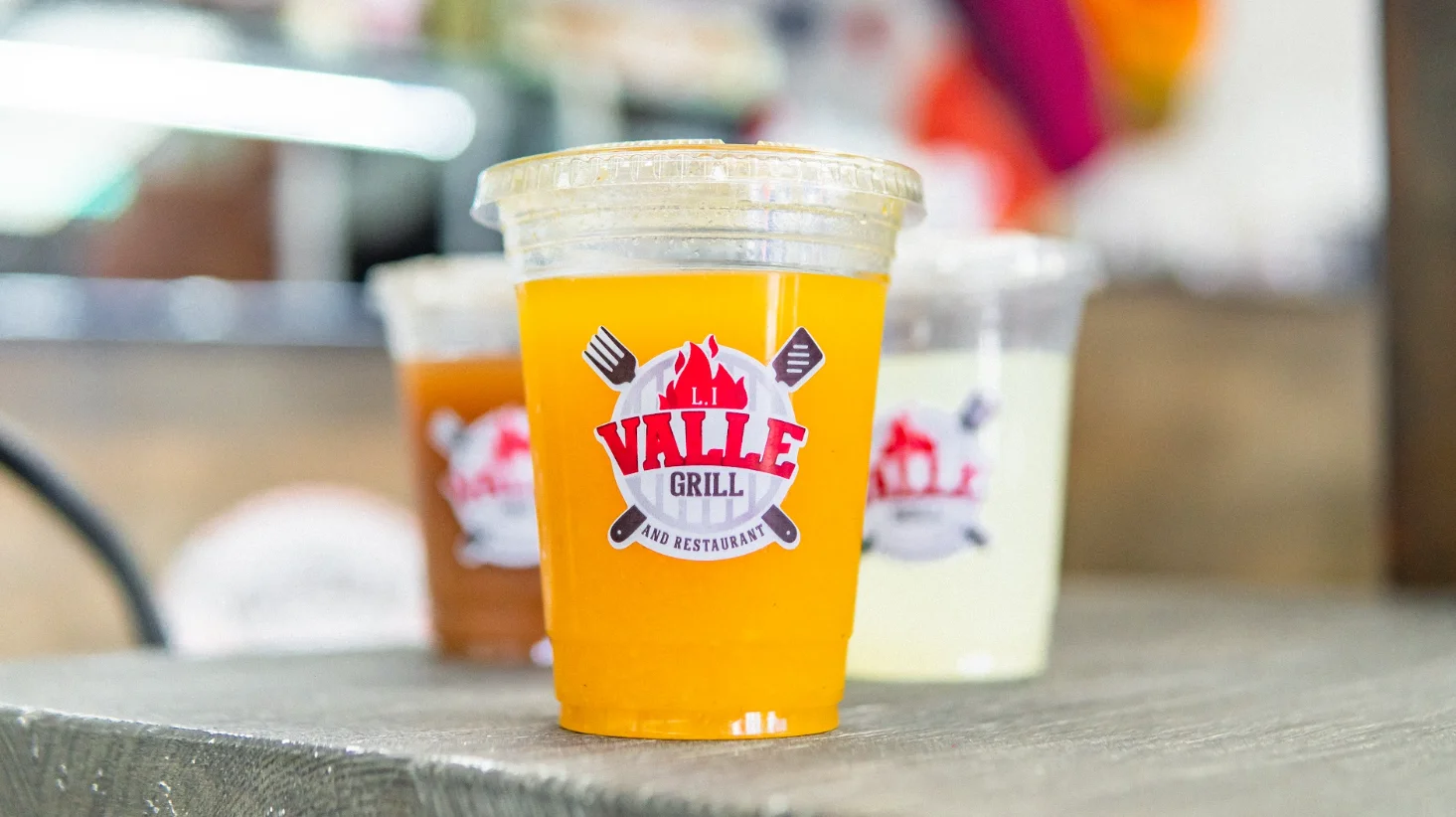 Refreshing fruit drink from Valle Grill restaurant