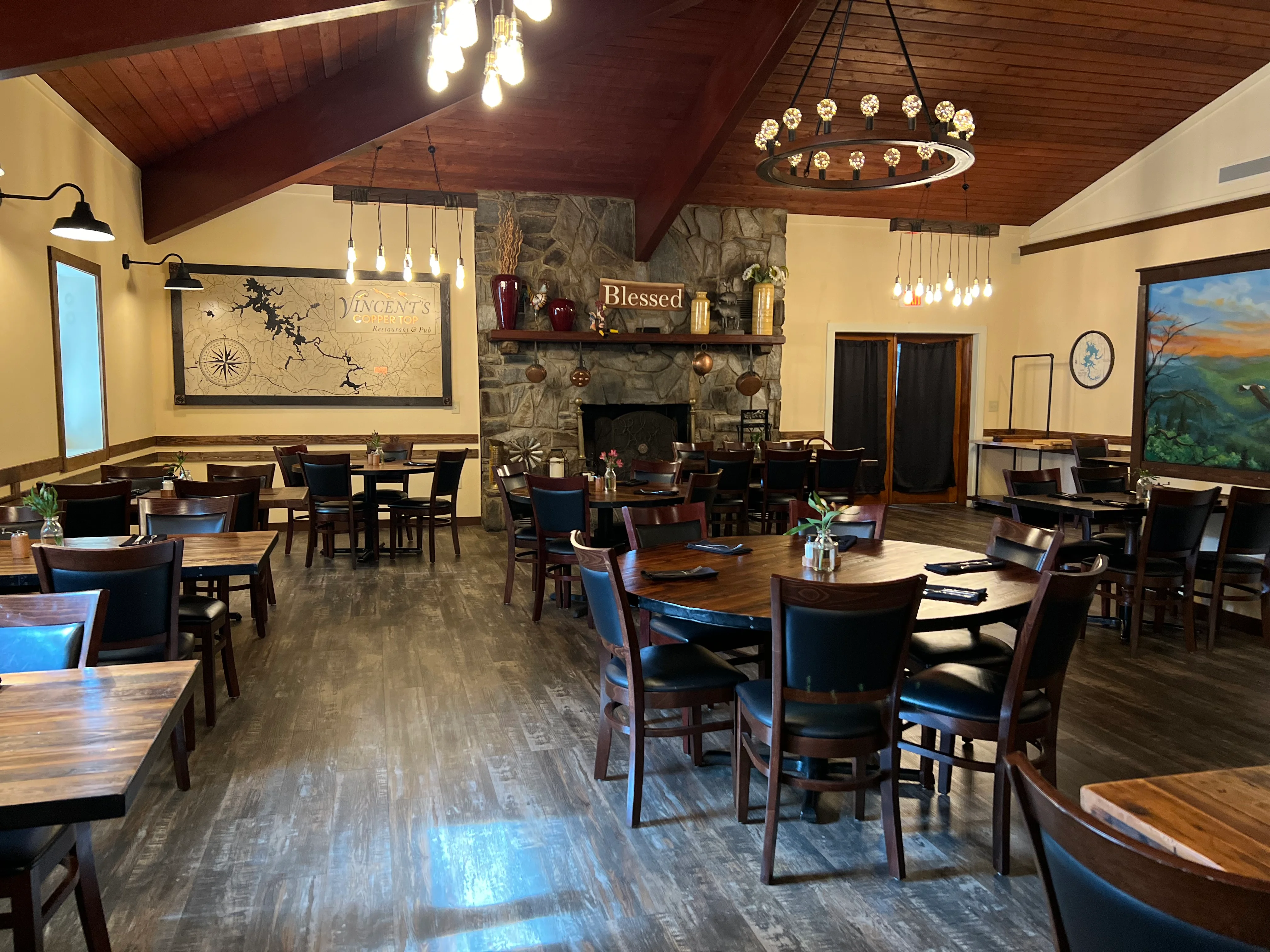 The bar