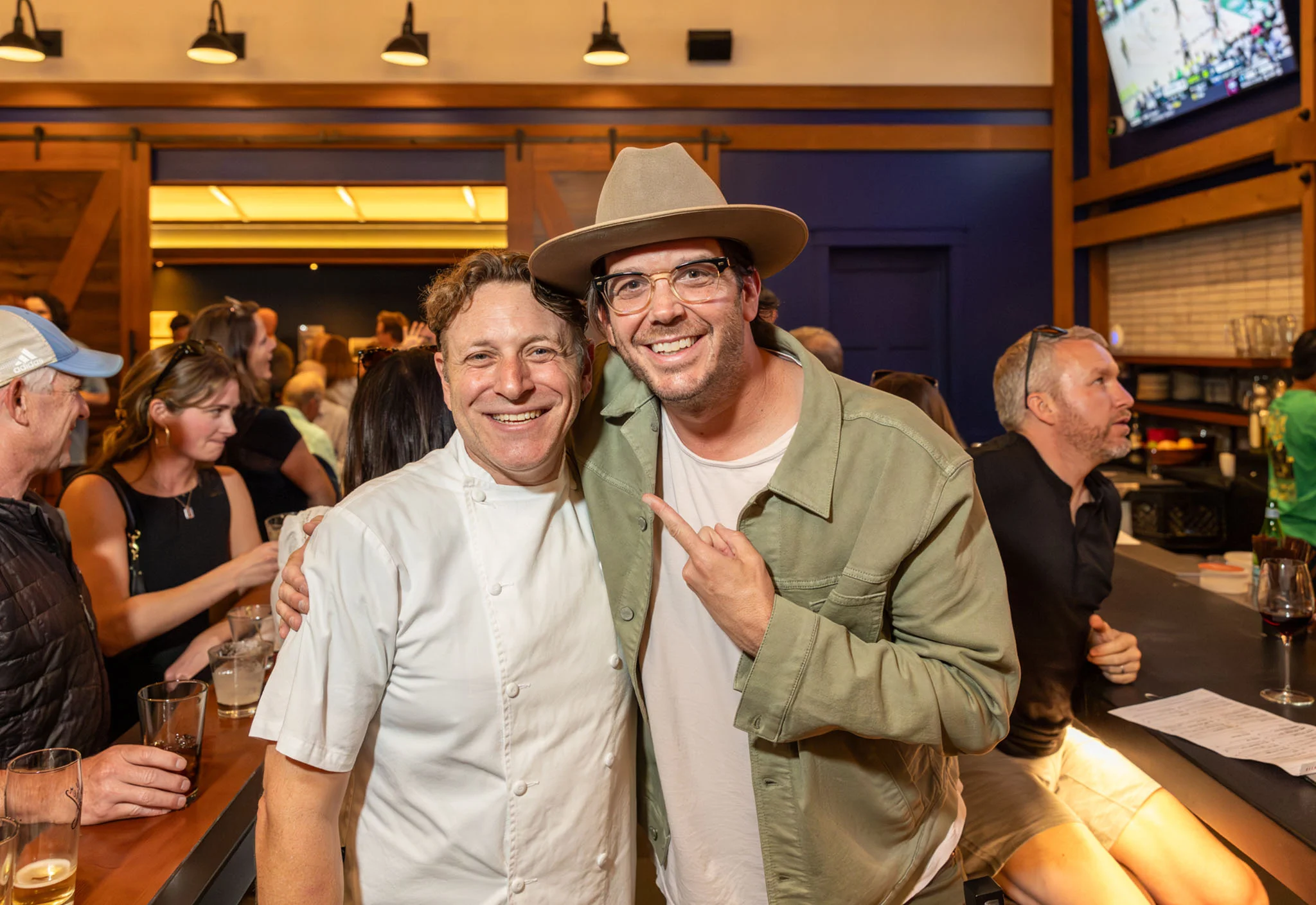 Chef and friends