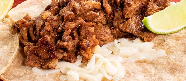 Flour Taco al pastor