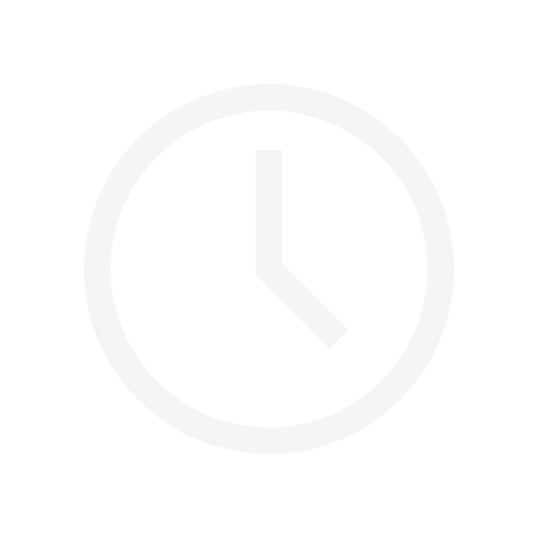 Simple clock icon indicating time