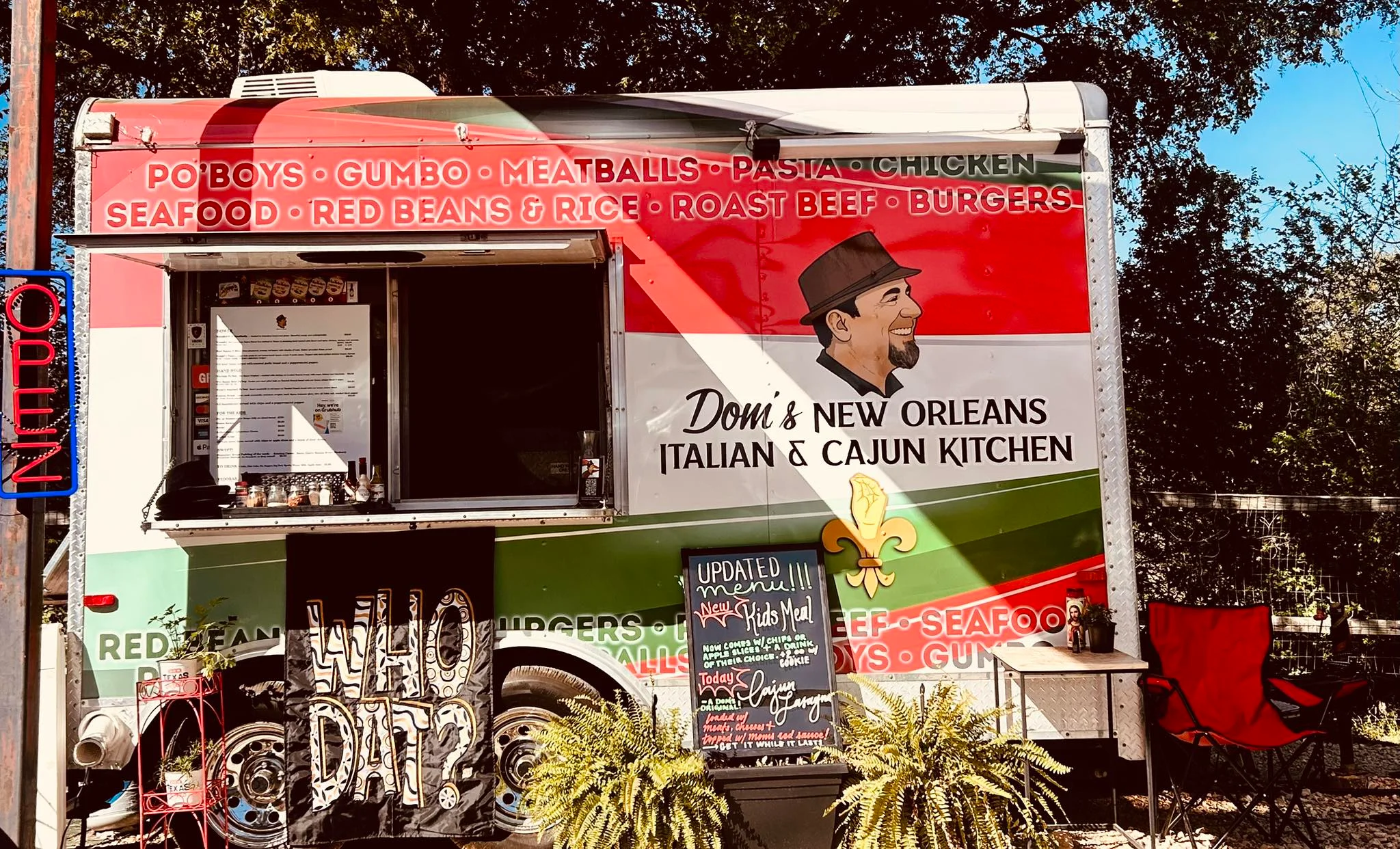 Italian and Cajun Food Near Boerne, Texas
