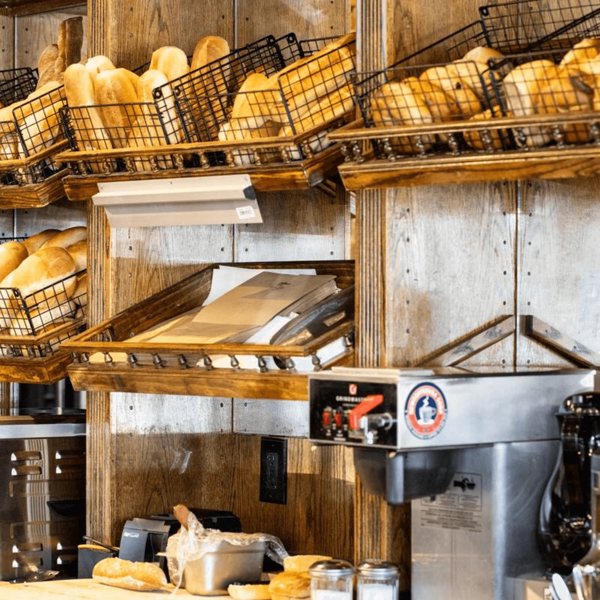 Bagels at the Standard Cafe