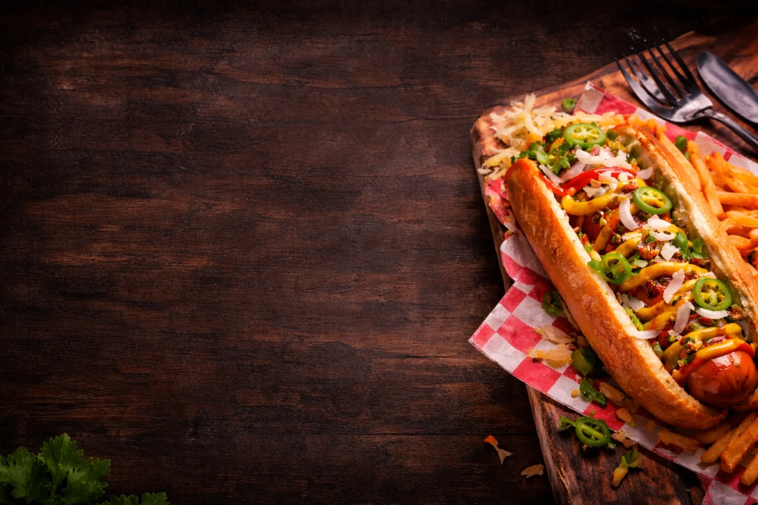 Background image featuring a cheese-themed design for a restaurant.