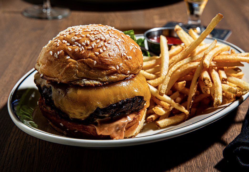 The James Burger at The James