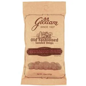 Old Fashioned Candy Flavored Sanded Cinnamon Drops (4.5 Oz. Bag) (Cinnamon)