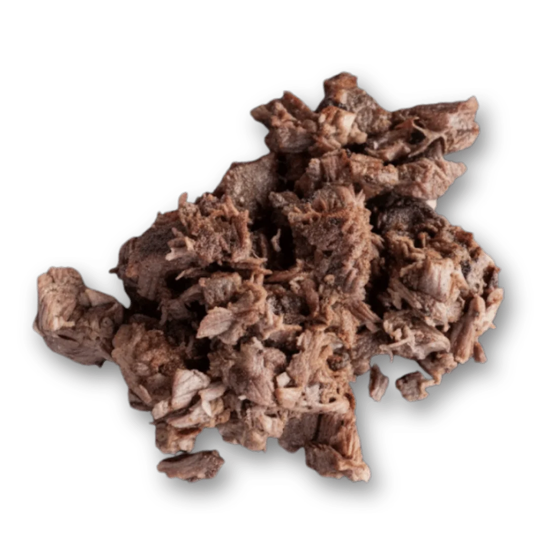 Shredded beef for Mexican carnitas or barbacoa dishes