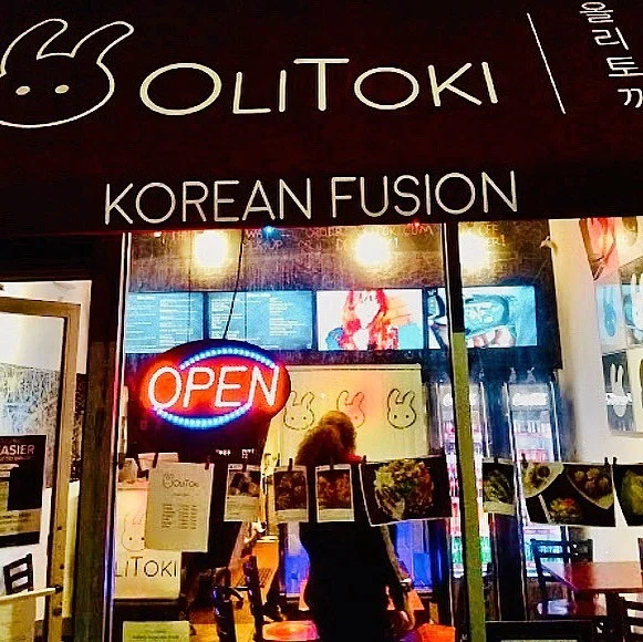 Olitoki korean fusion storefront