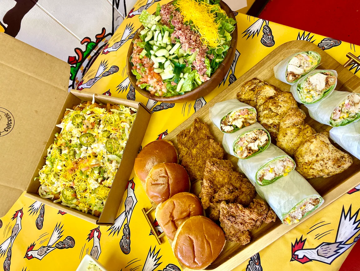 Catering spread
